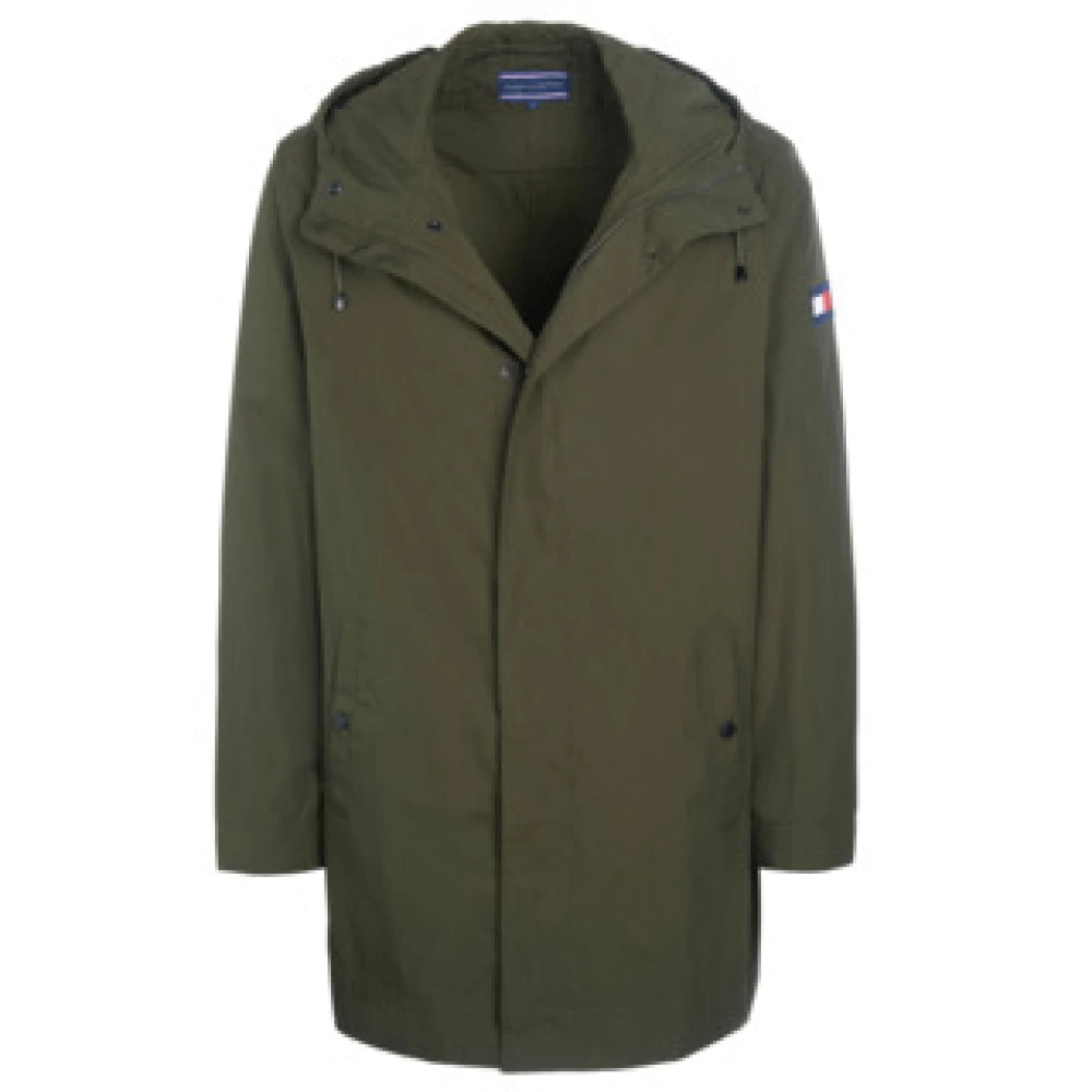 Tommy Hilfiger Stijlvolle Jas Green Heren