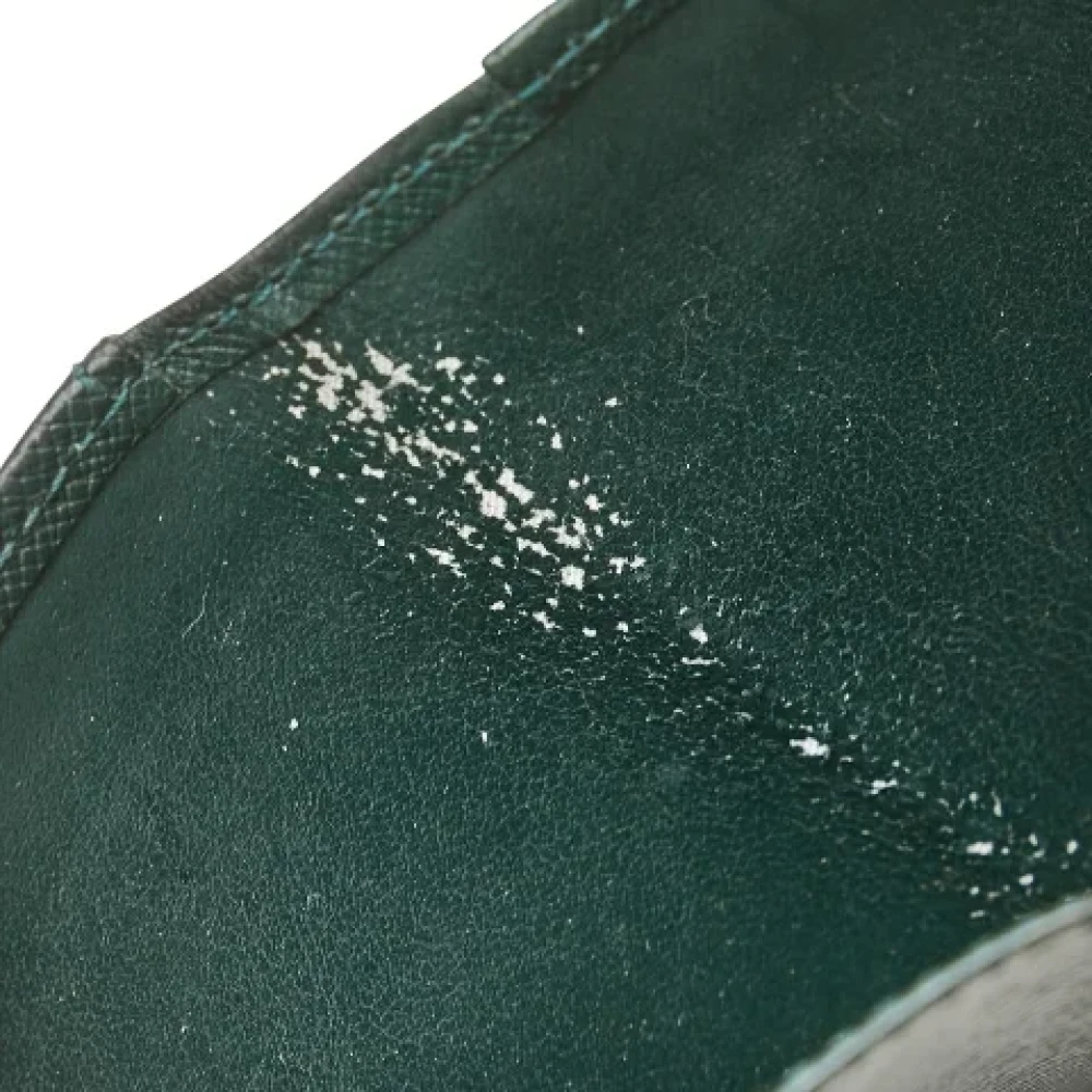 Louis Vuitton Vintage Pre-owned Leather wallets Green Heren