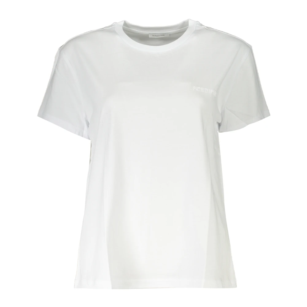 Patrizia Pepe Women's White Short Sleeve T-Shirt