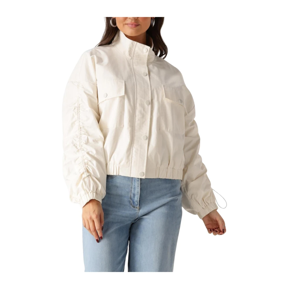Nukus Marit Jacket in Gebroken wit White Dames