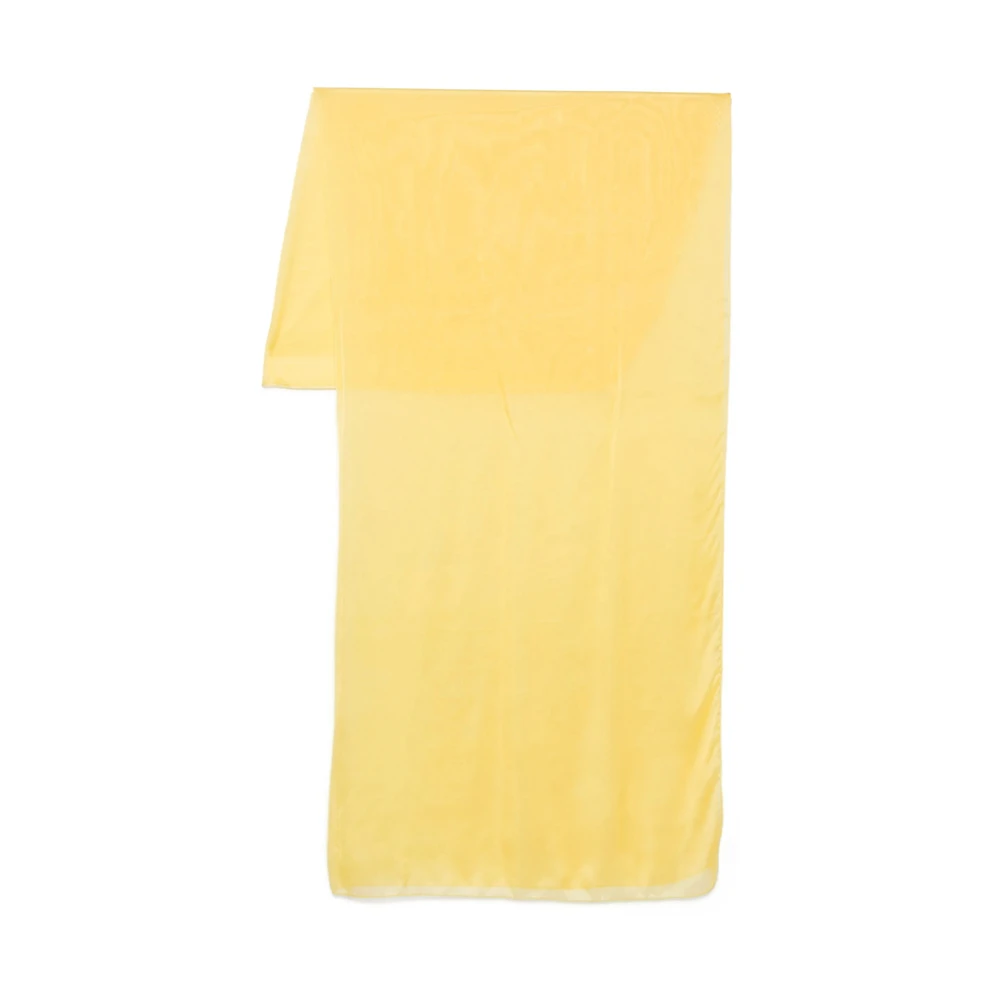 Lady Anne Gele Rechthoekige Stoel Elegant Ontwerp Yellow Dames