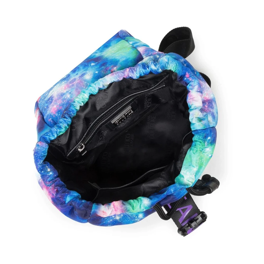 Versace Jeans Couture Multicolor Ruimte Motief Rugzak Multicolor Heren