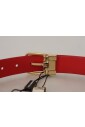 dolce-and-gabbana-red-solid-leather-gold-metal-buckle-belt