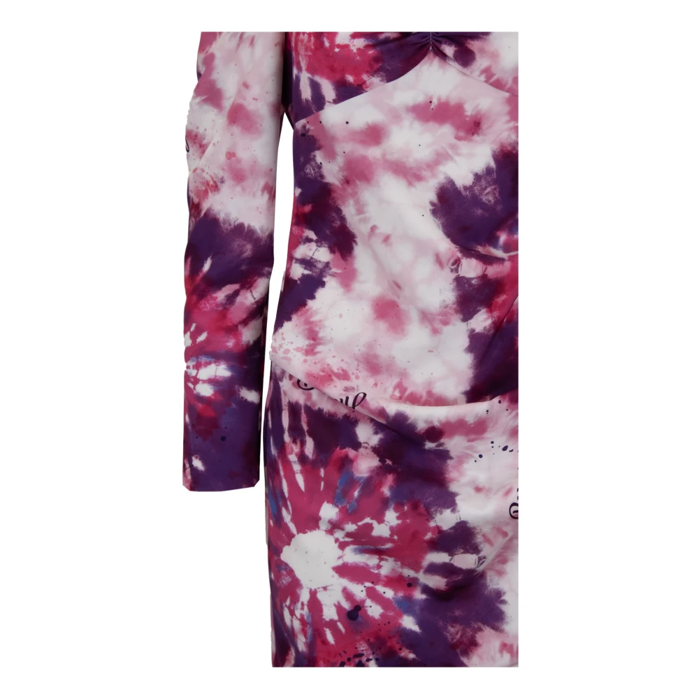Aniye By Kort Jurk met Vierkante Halslijn Multicolor Dames