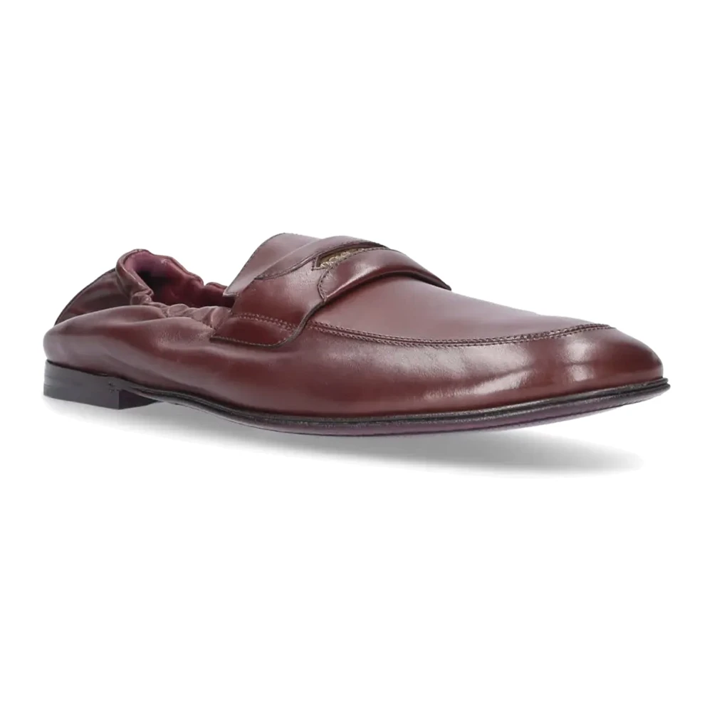 Dolce & Gabbana Bruine Leren Loafers voor Heren Brown Heren