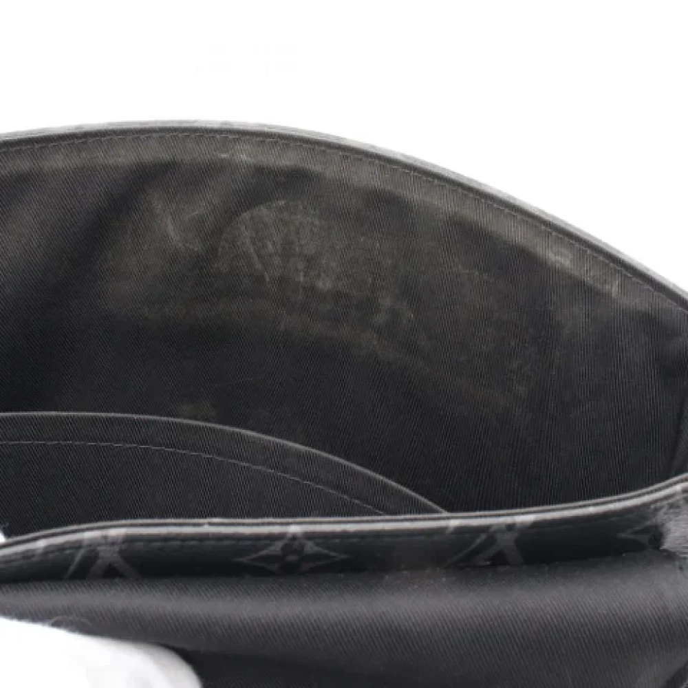 Louis Vuitton Vintage Pre-owned Canvas louis-vuitton-bags Black Heren