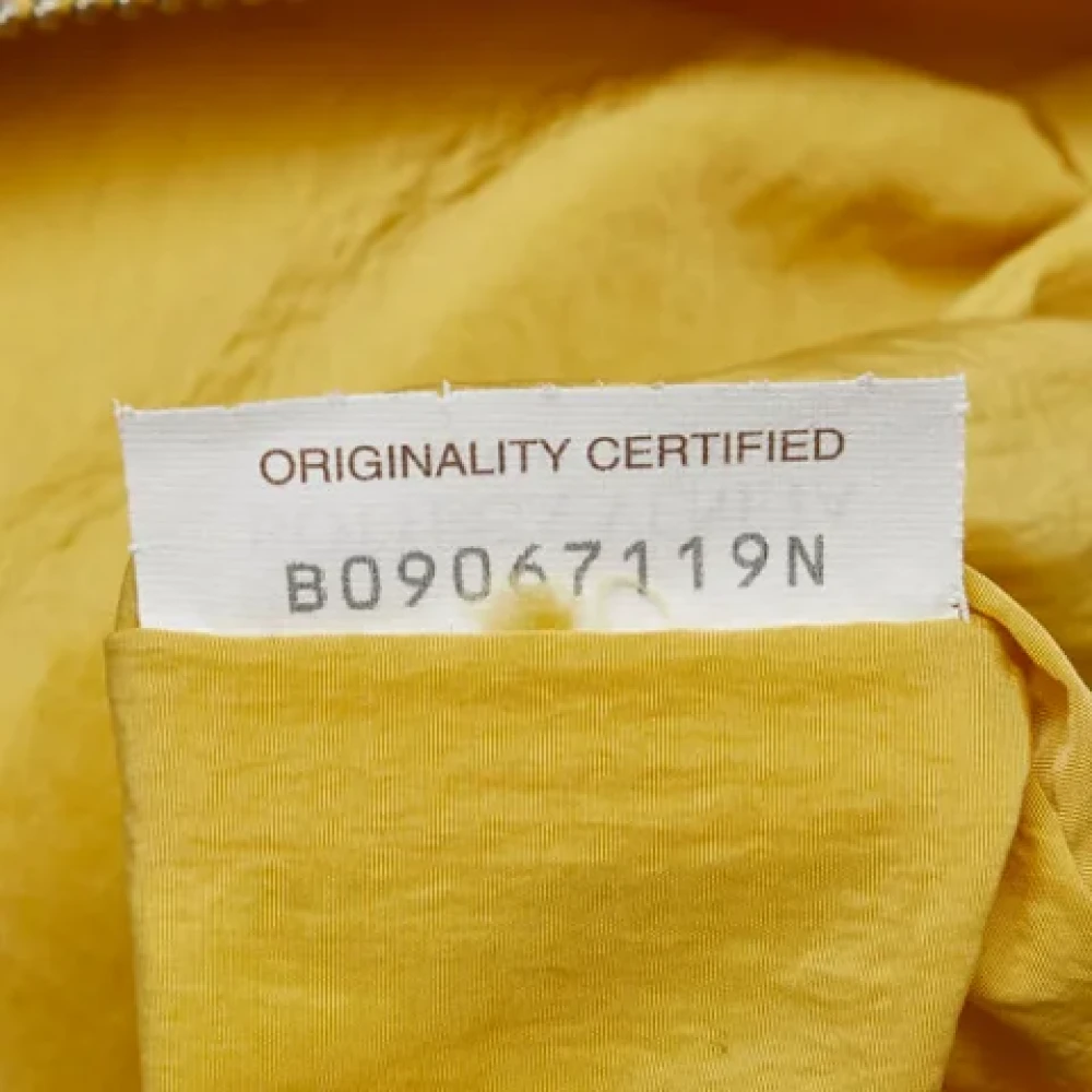 Bottega Veneta Vintage Pre-owned Fur totes Yellow Dames