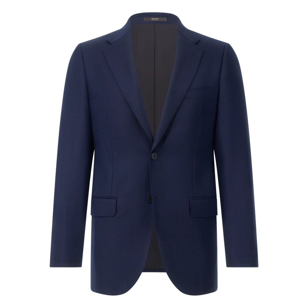 Boggi Milano Herren Blau Jacken, Mgröße: