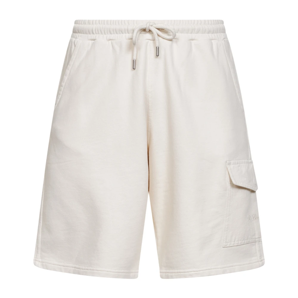 Mc2 Saint Barth Beige Cargo Shorts - Male - Casual Shorts - S - Shorts