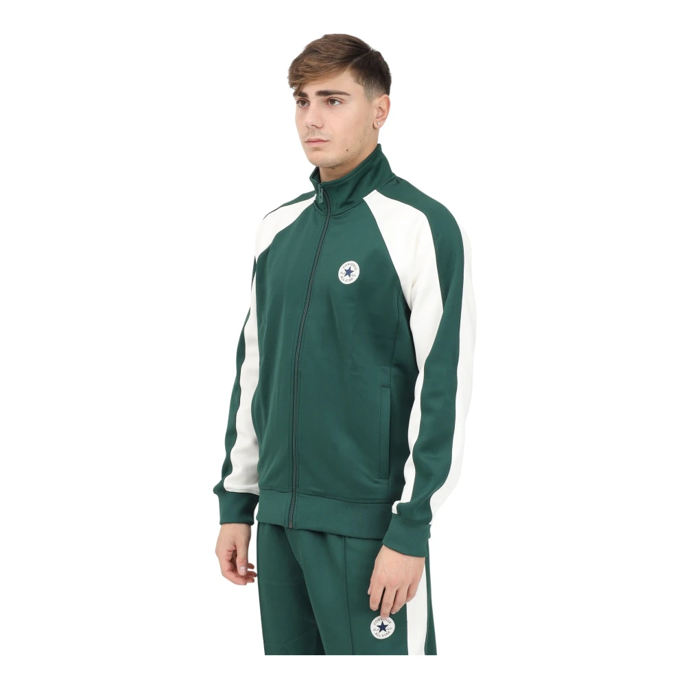 Converse Retro Zip Sweater Groen Mannen Green Heren