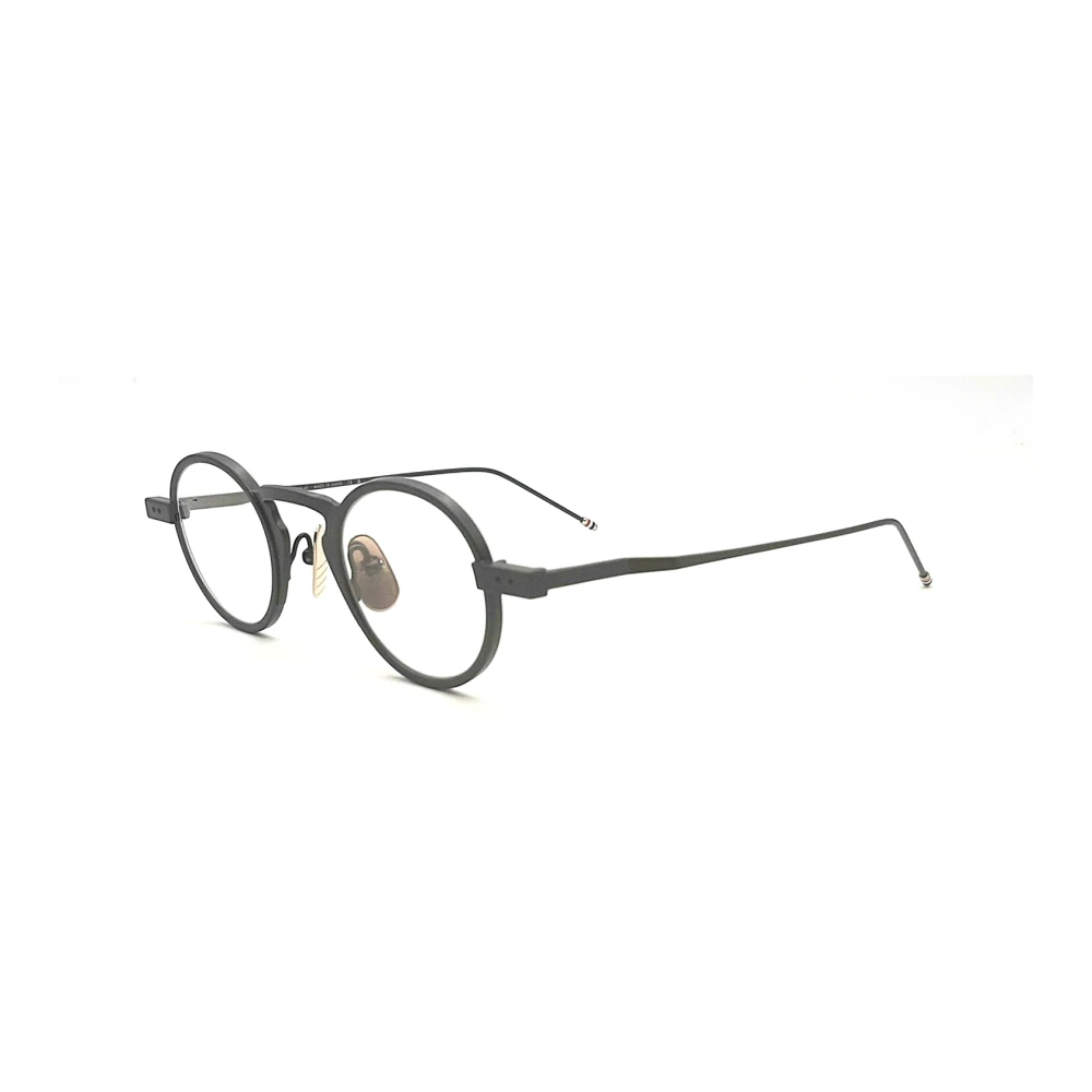 Thom Browne Stijlvolle Unisex Zonnebril Zwarte Frame Black Unisex