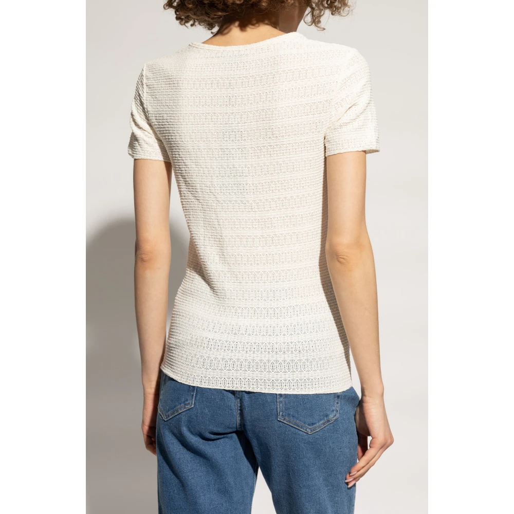 Rag & Bone Top Julia Beige Dames