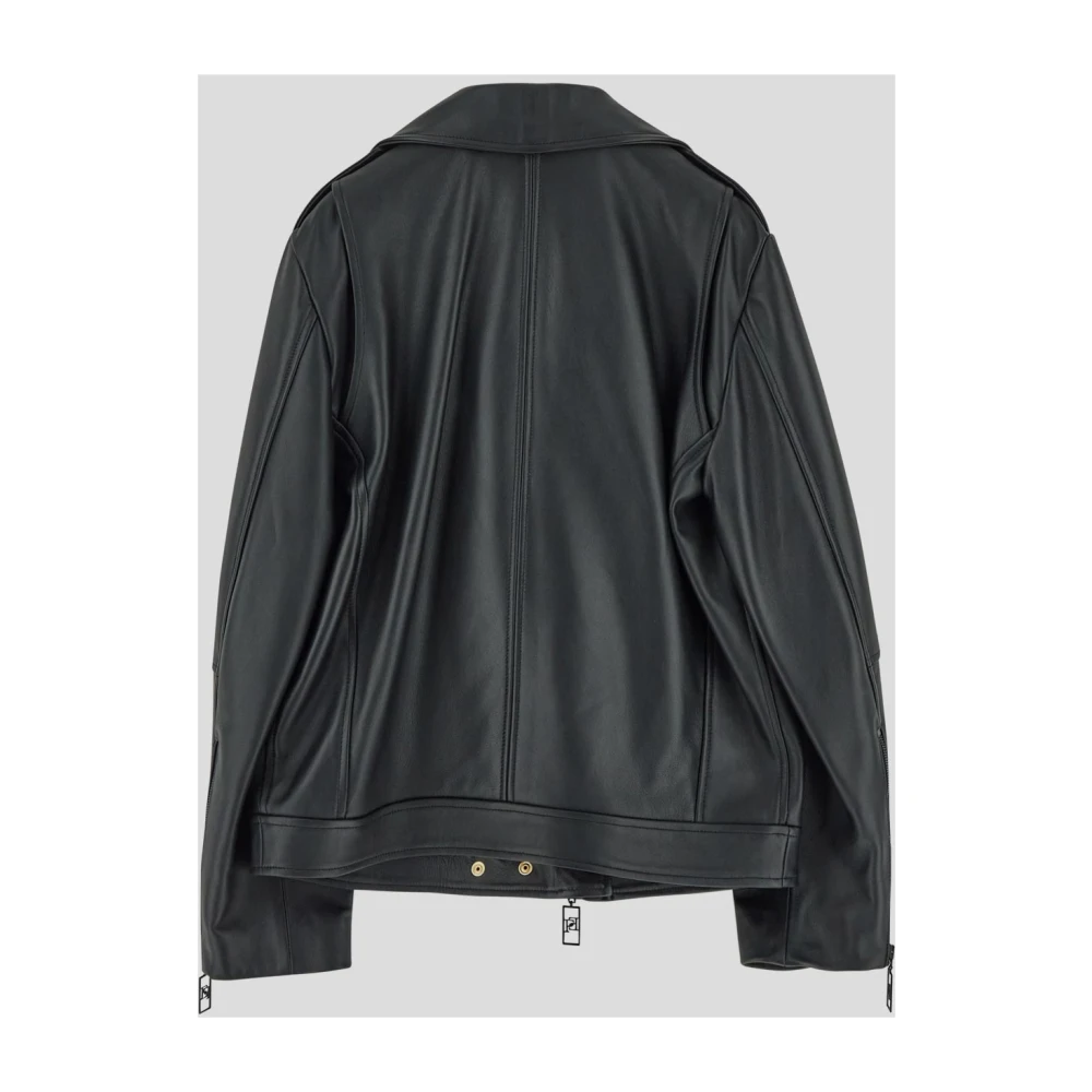 Elisabetta Franchi Zwarte Polyester Damesjas Black Dames