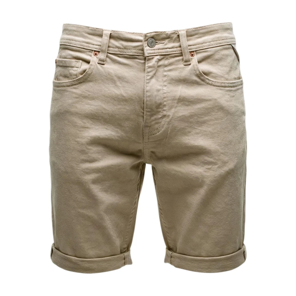 Replay Homme Beige Shorts, Taille: W29 Bermuda Fuselé