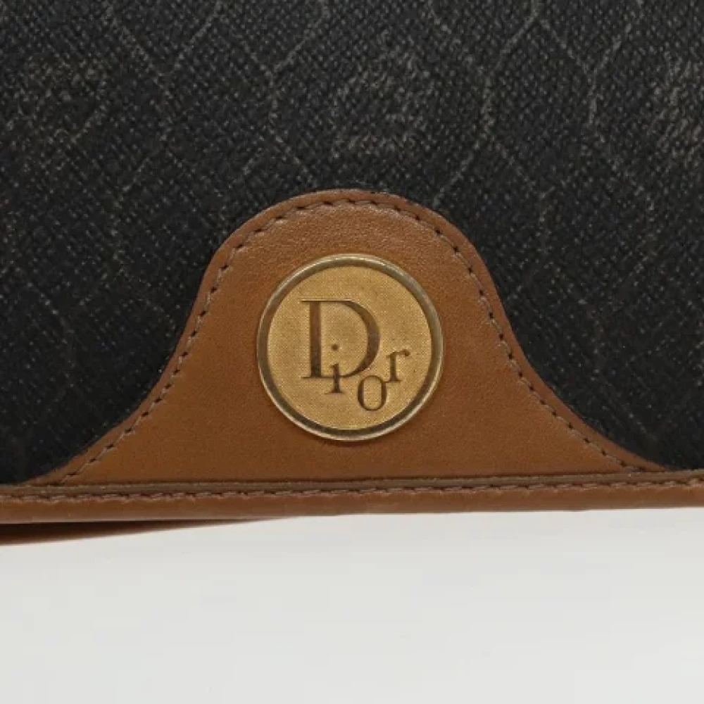 Dior Vintage Pre-owned Canvas dior-bags Black Dames