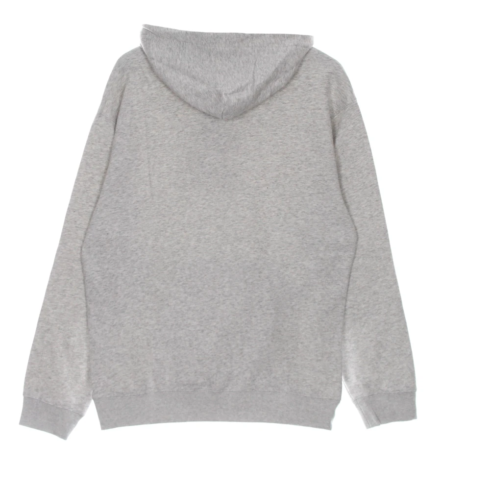 HUF Logo Heren Hoodie Athletic Heather Gray Heren
