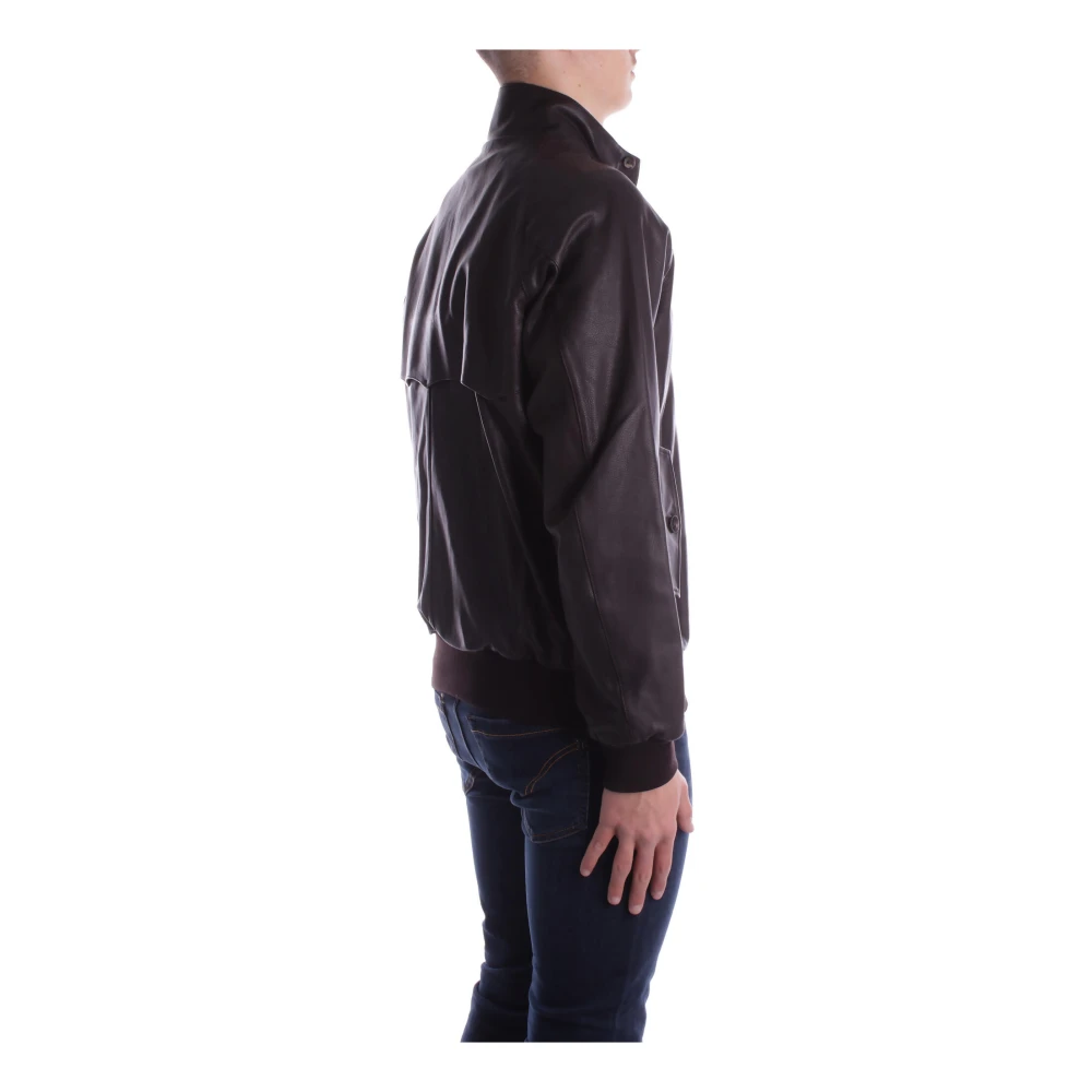 Baracuta Herenjas met rits en knopen Brown Heren