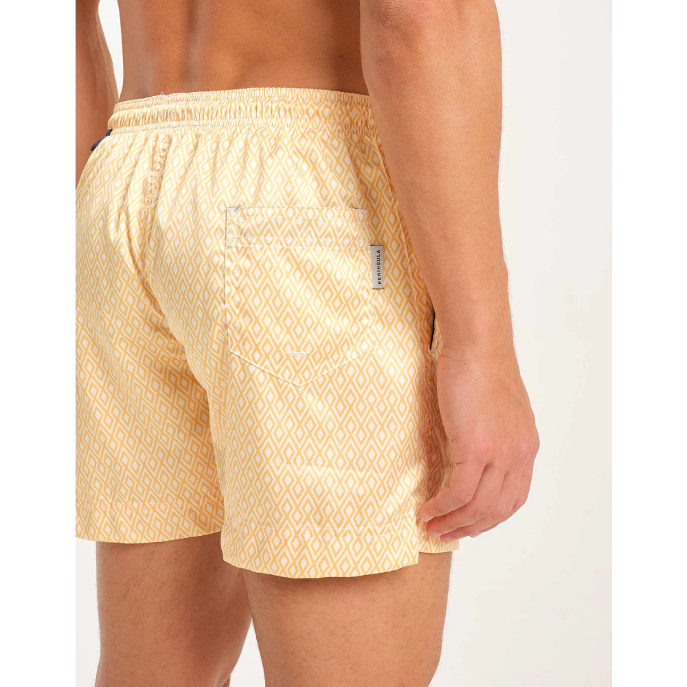 Peninsula Mediterrane Stijl Zwemkleding Beige Heren