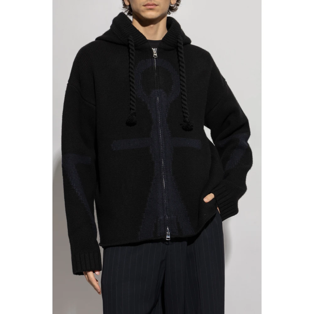 JW Anderson Wollen vest Blue Heren
