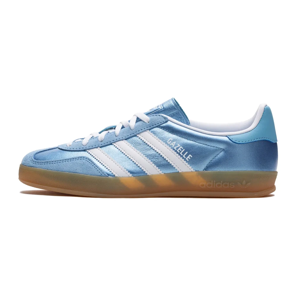 Adidas Blue Gazelle Indoor - Female - Skateboarding - 5 Uk - Sport