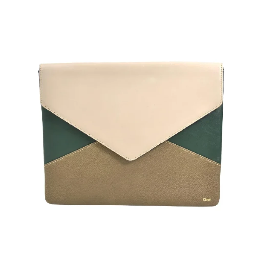 Chloé Pre-owned Leather clutches Multicolor Dames