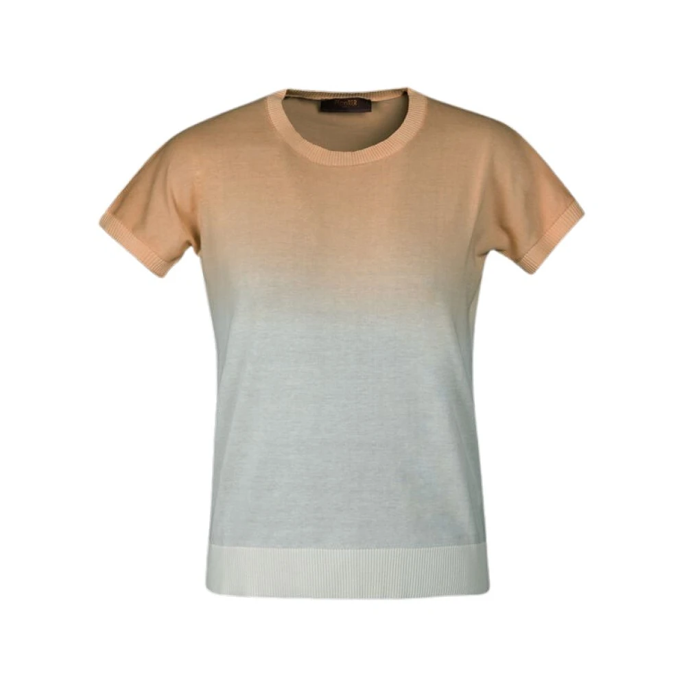 Moorer Women's Beige Round-Neck Knitwear, Xs, Briseida-O-Suc