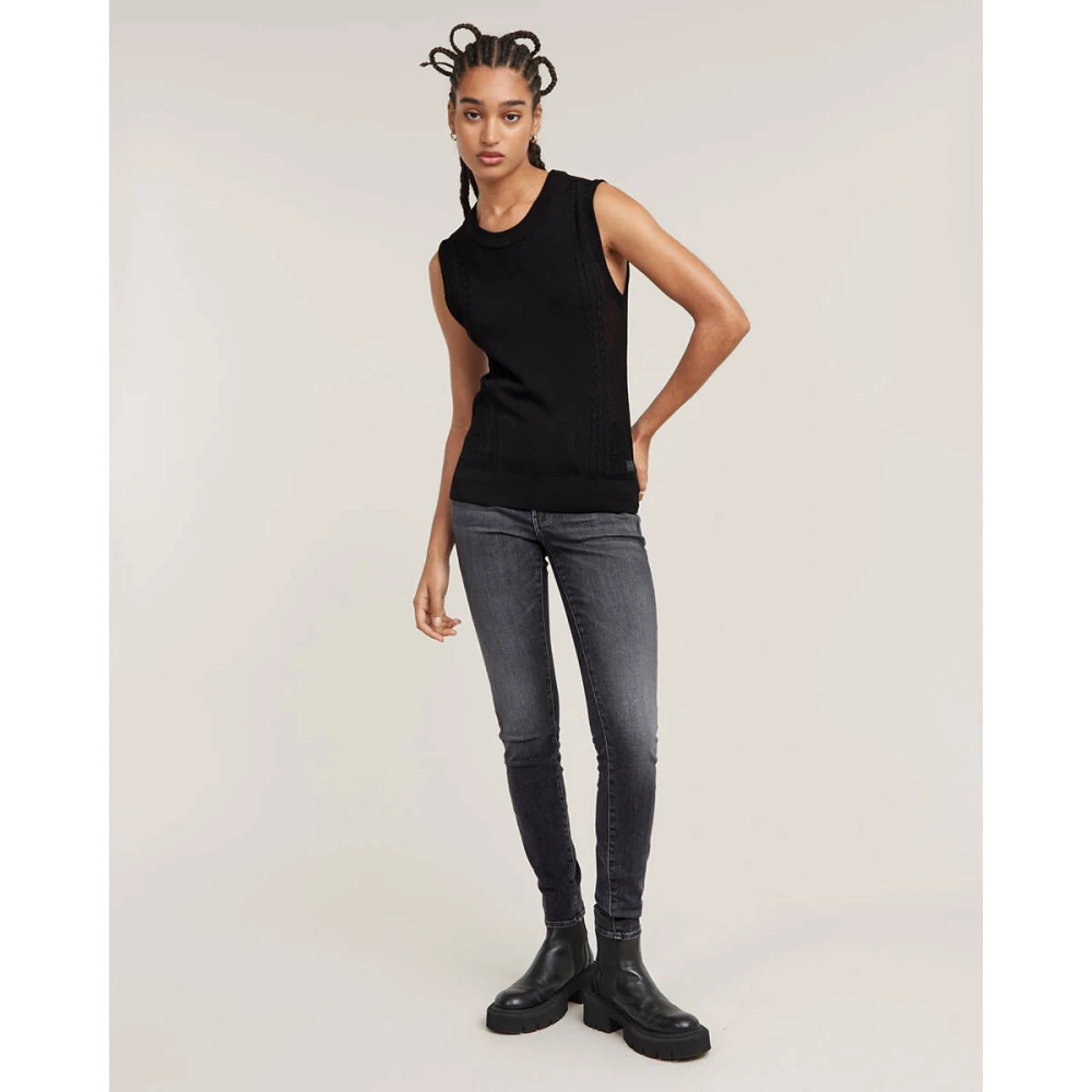 G-Star Skinny Jeans voor Vrouwen Black Dames