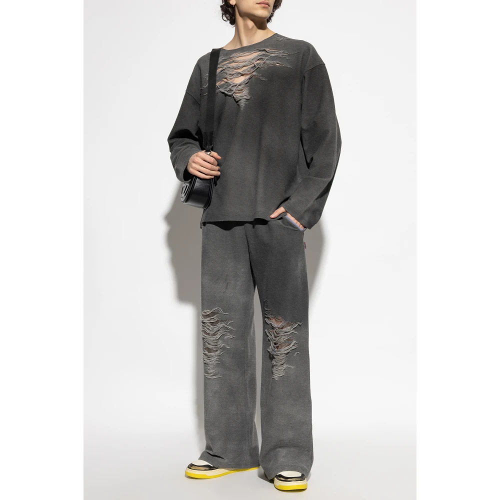 Diesel Sweatshirts & Hoodies Gray Heren