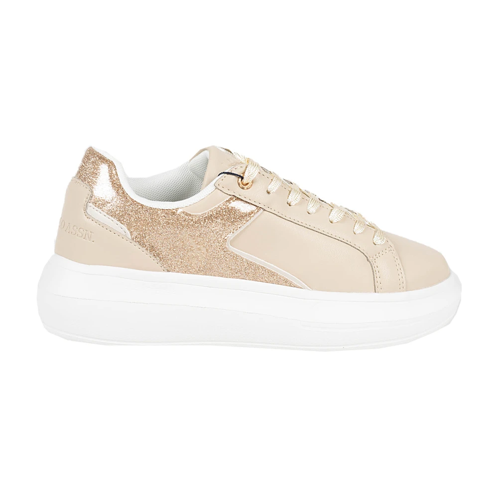 U.s. Polo Assn. Sneakers Beige Dames