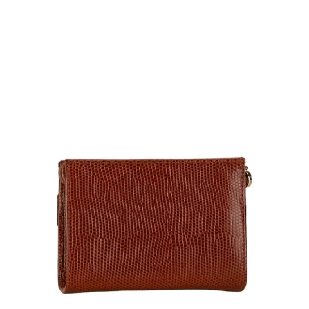 Salvatore Ferragamo Pre-owned Fabric pouches Red Dames