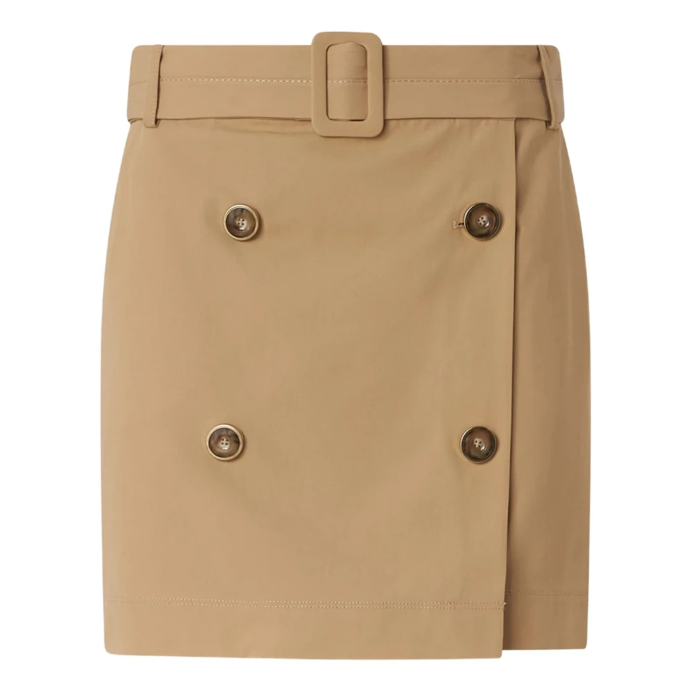 Pinko Women's Beige Sybil Skirt - Short Skirts - M - Skirts