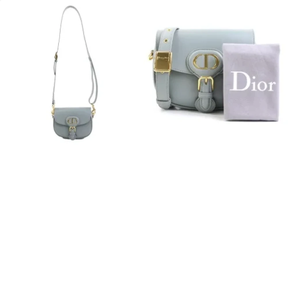 Dior Vintage Pre-owned Fabric dior-bags Gray Dames