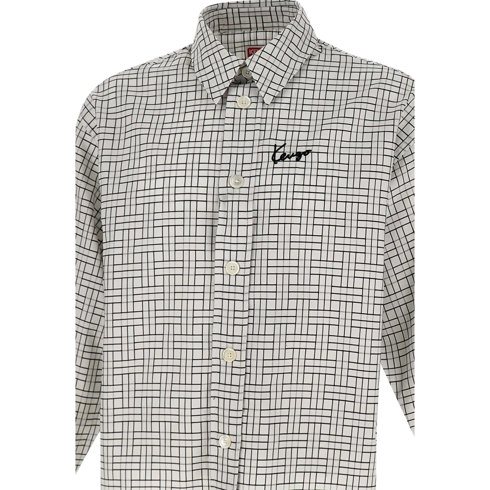 Kenzo Witte shirts uit Parijs White Heren