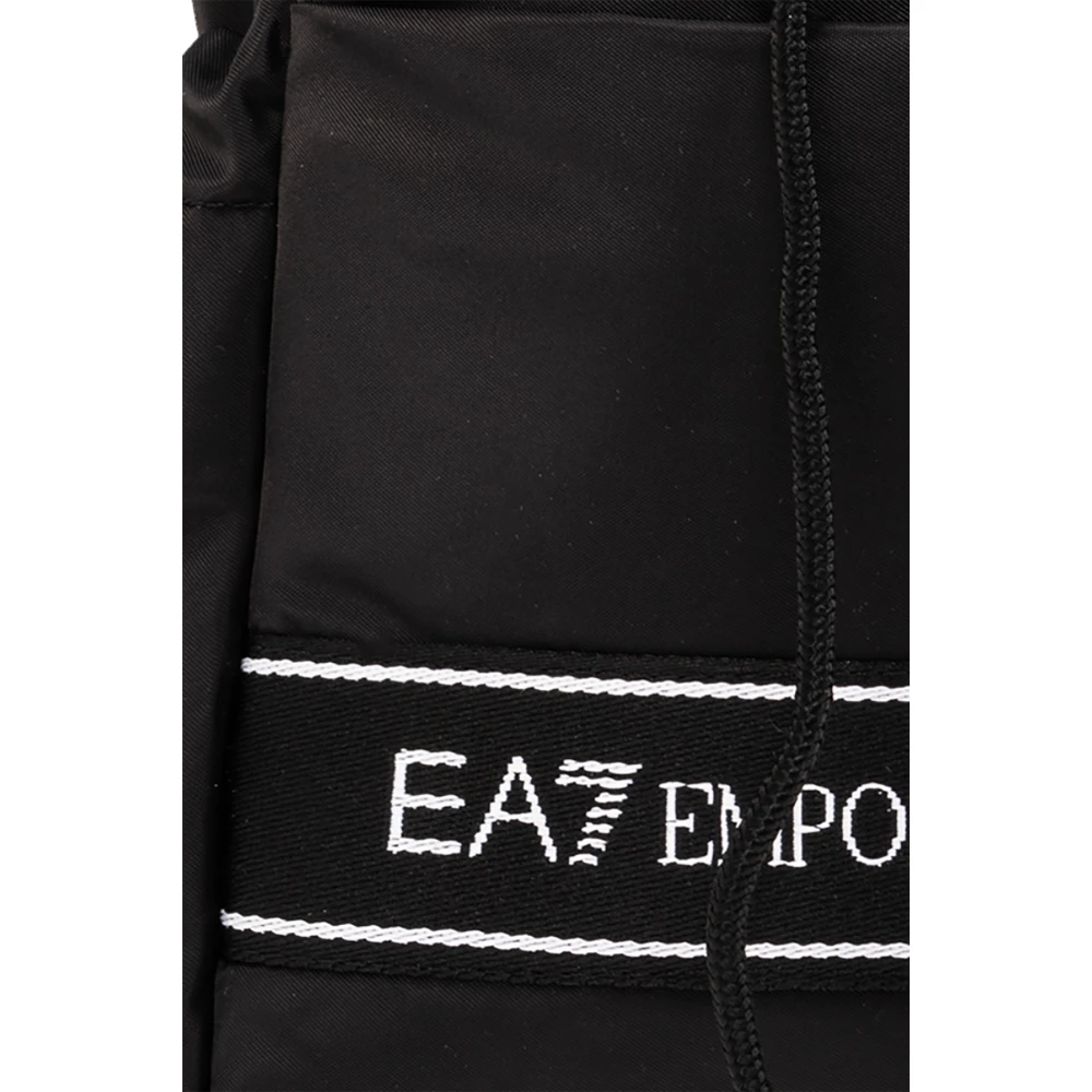 Emporio Armani EA7 Rugzak met logo Black Dames