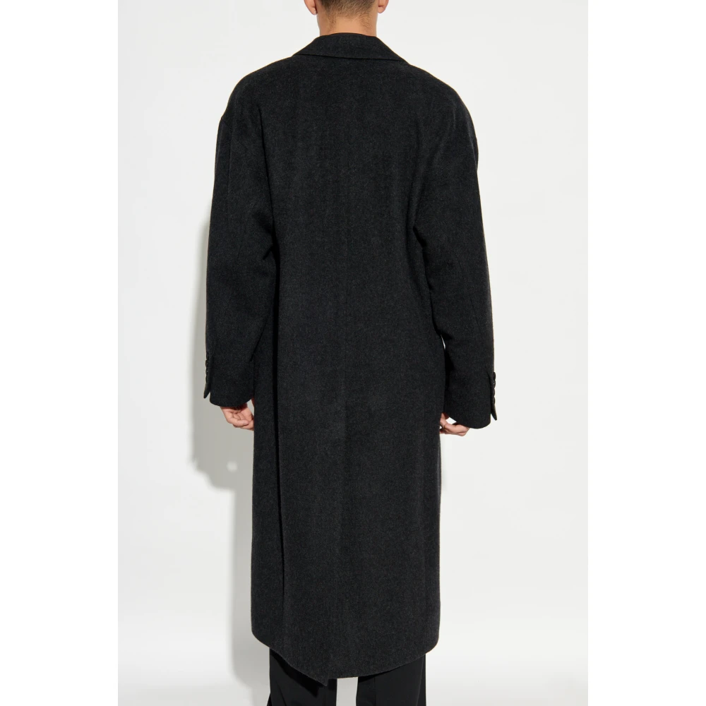 Dolce & Gabbana Wollen jas Gray Heren