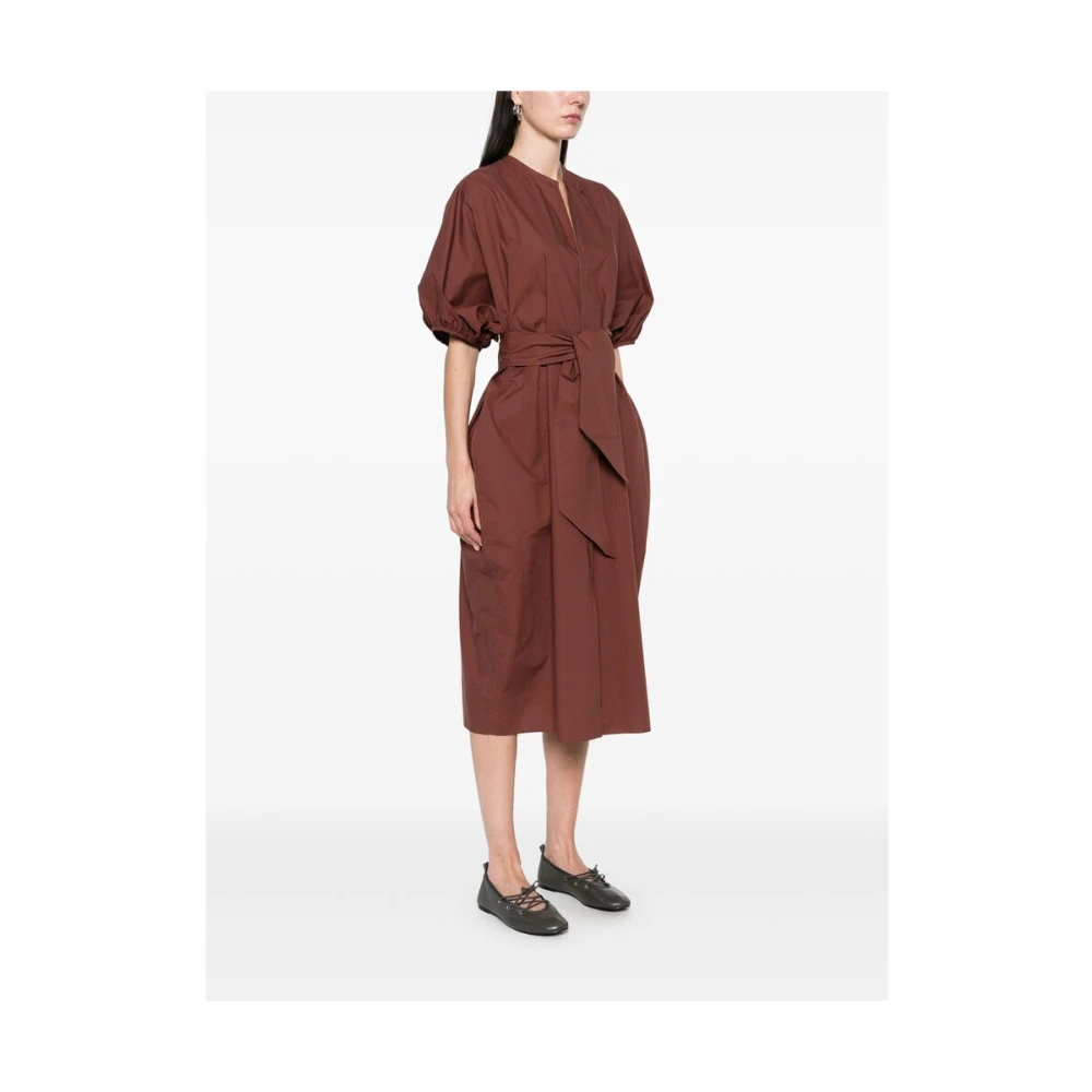 Soeur Kastanjebruine Jurk met Verstelbare Taille Brown Dames