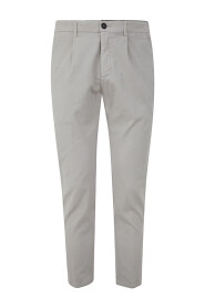 PRINCE CHINOS TROUSERSWITH PENCES IN VELVET