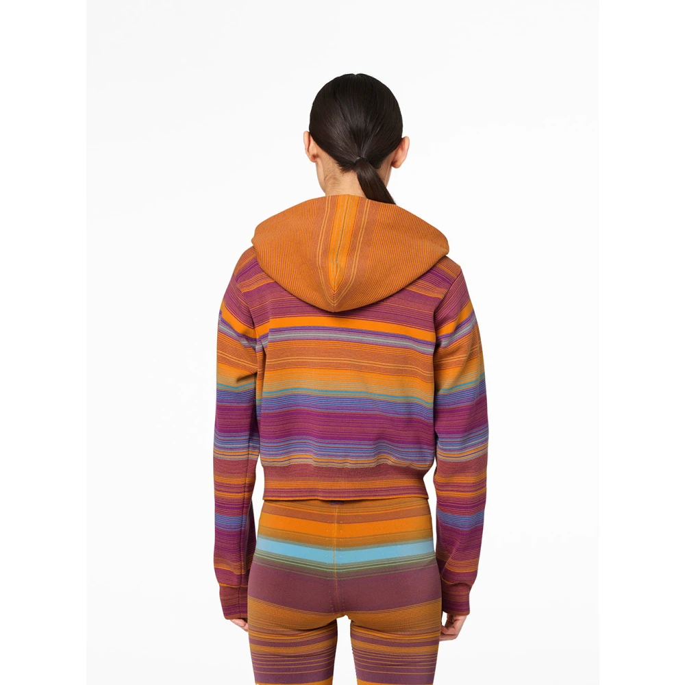 Marc Jacobs Multicolor Zip Hoodie Sweater Multicolor Dames