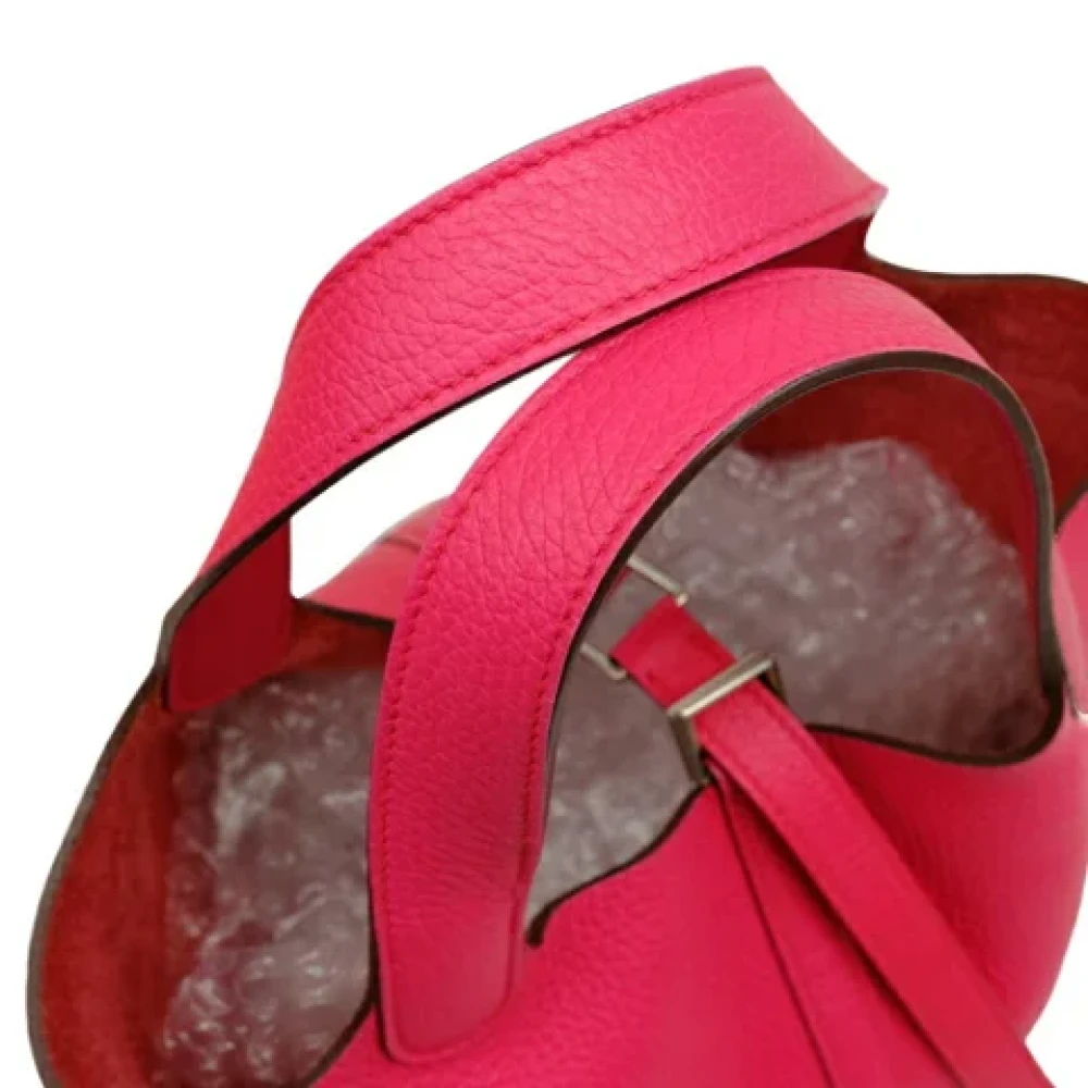 Hermès Vintage Pre-owned Fabric handbags Pink Dames