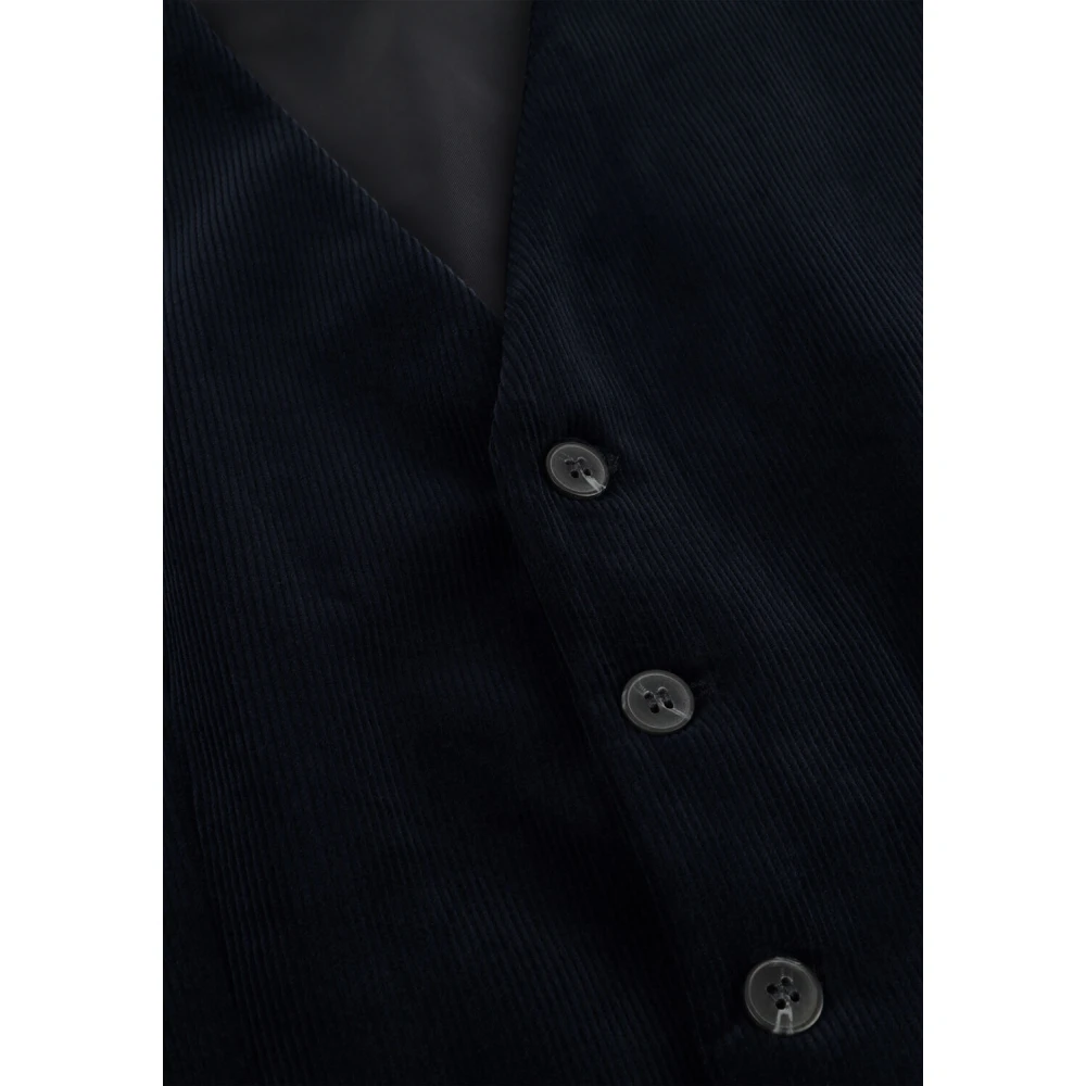Selected Homme Corduroy Gilet voor Heren Blue Heren