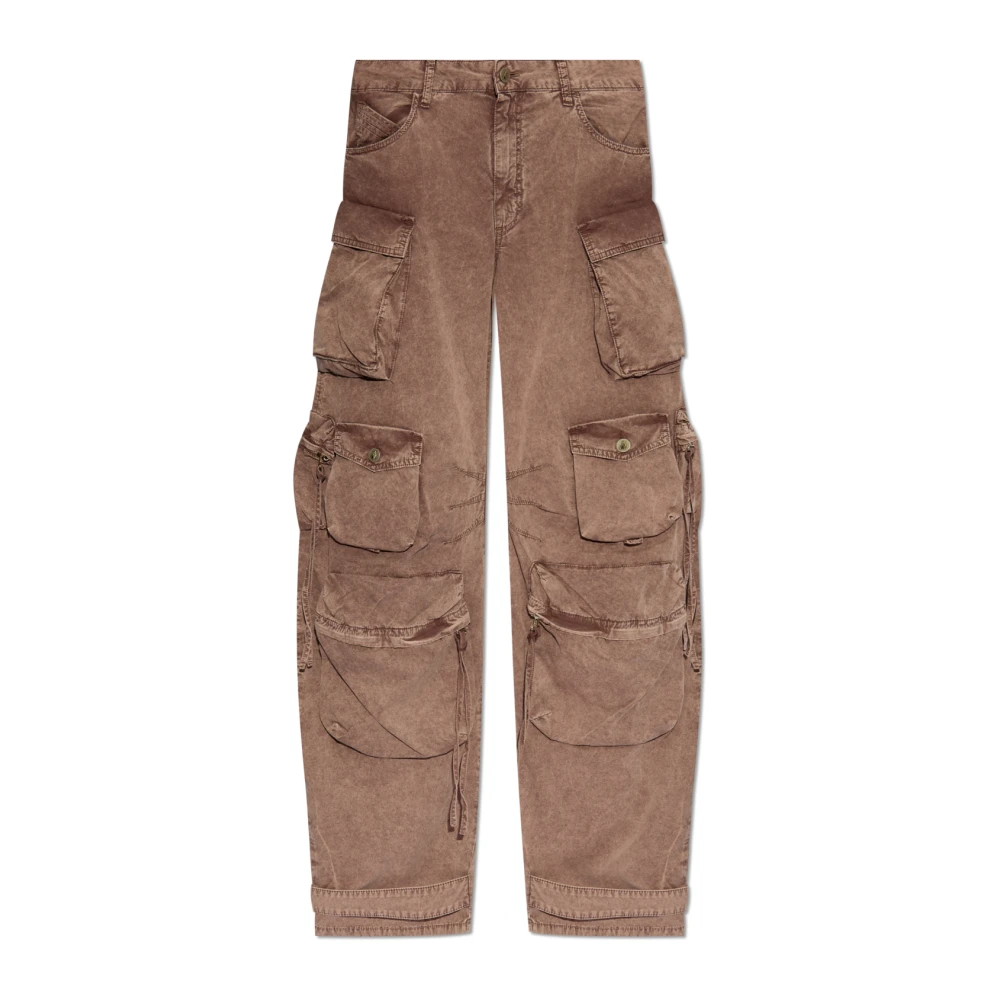The Attico Jeans met zakken Brown Dames
