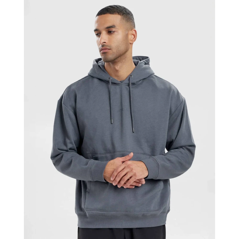 Resteröds Oversize Hoodie Sweatshirt Blue Heren
