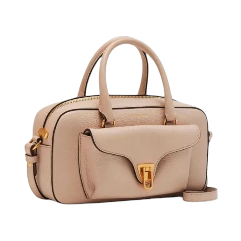 Coccinelle Beat Line Tas met Iconische Sluiting Pink Dames