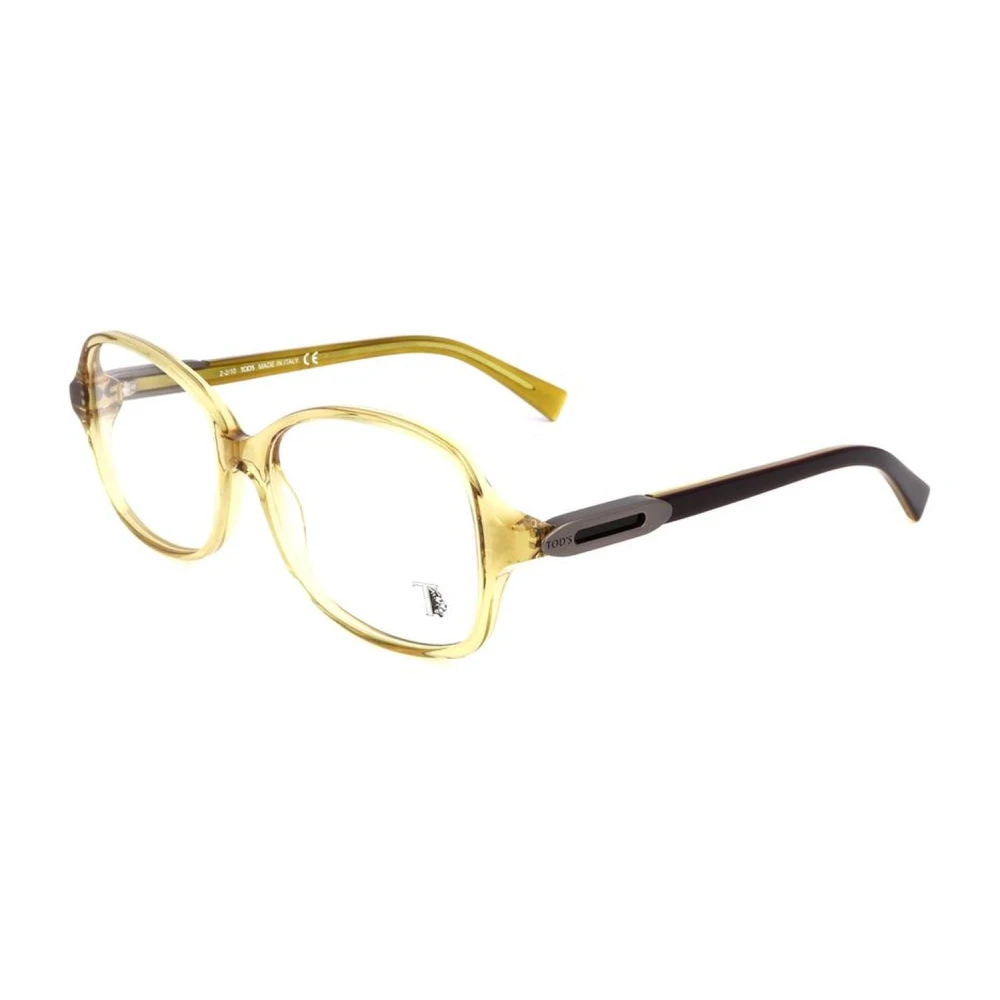 Tod's Women's Green Acetate Frame Glasses With Dial