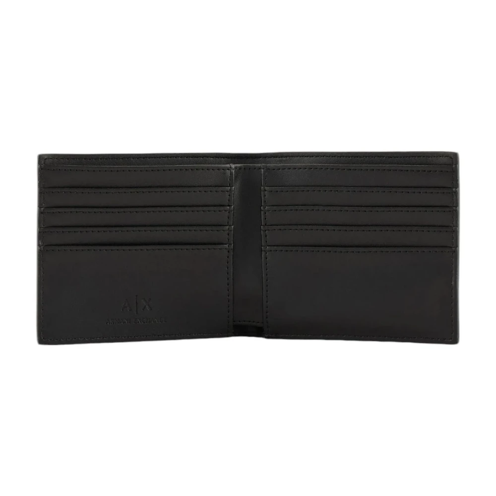 Armani Exchange Kaarthouder Portemonnee Black Heren