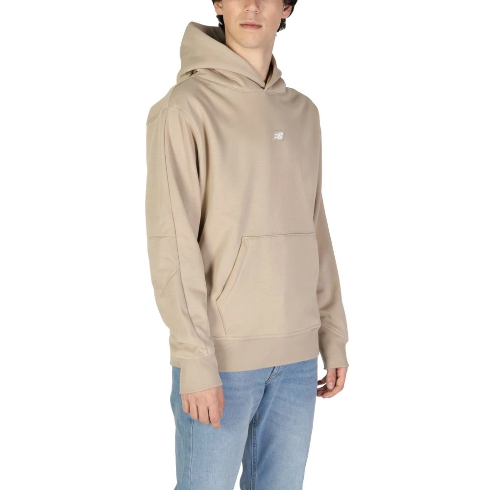 New Balance Beige Sweatshirt van gerecycled polyester Beige Heren