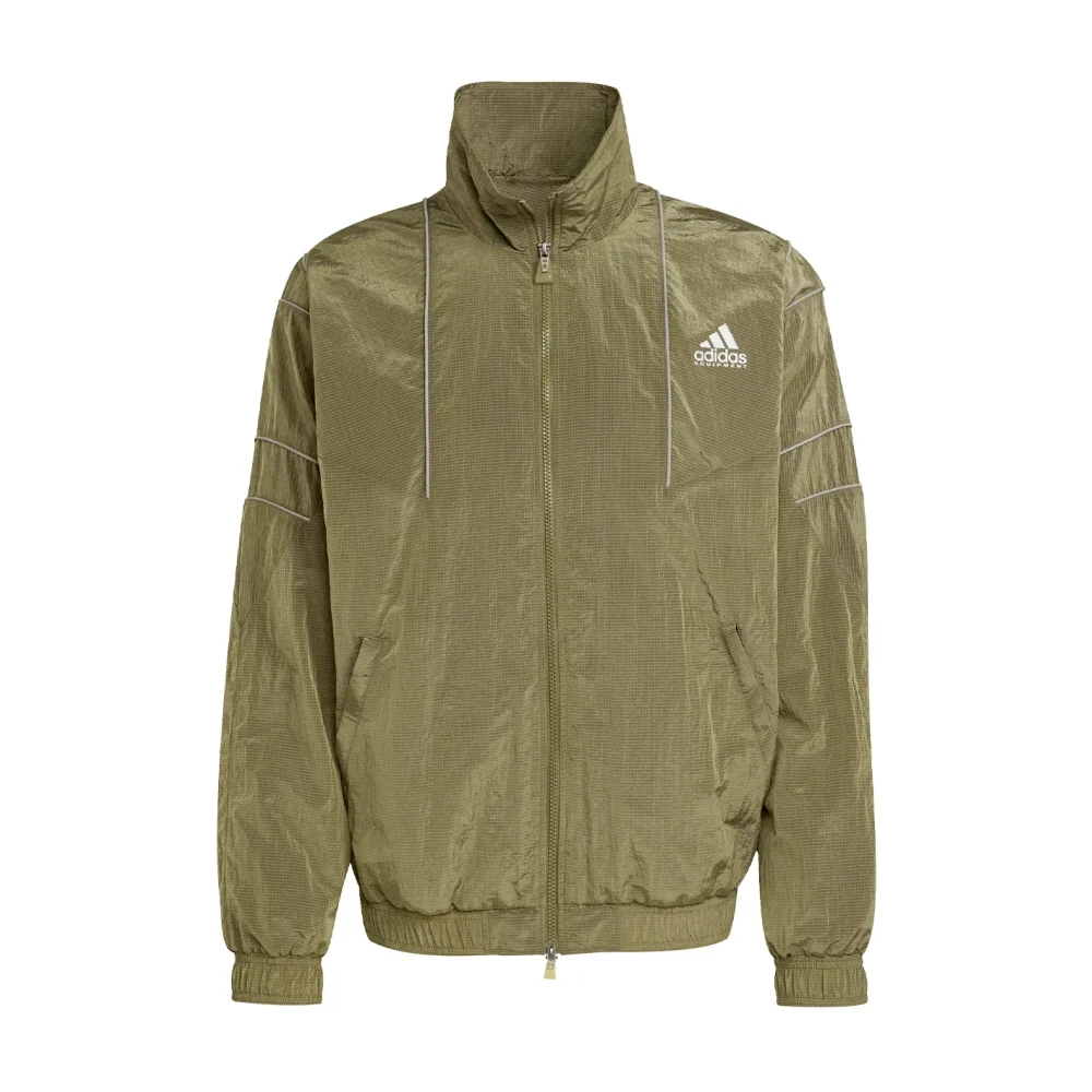 Adidas Men's Green Training Jackets, L, Equipt Track Top
