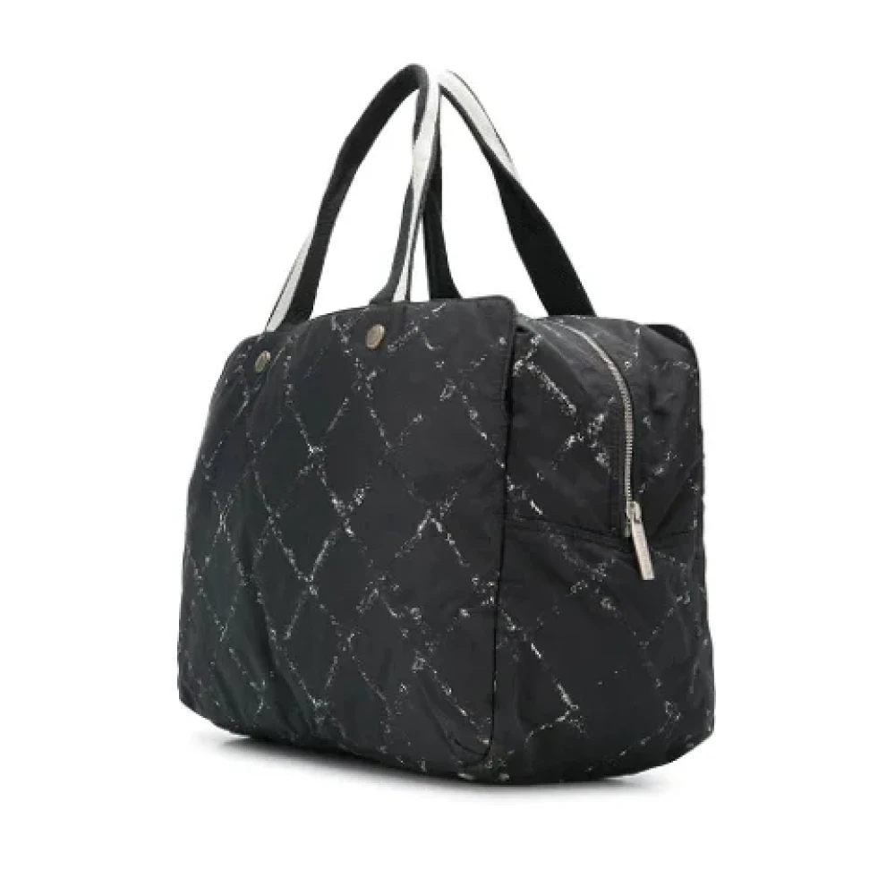 Chanel Vintage Pre-owned Fabric chanel-bags Blue Dames