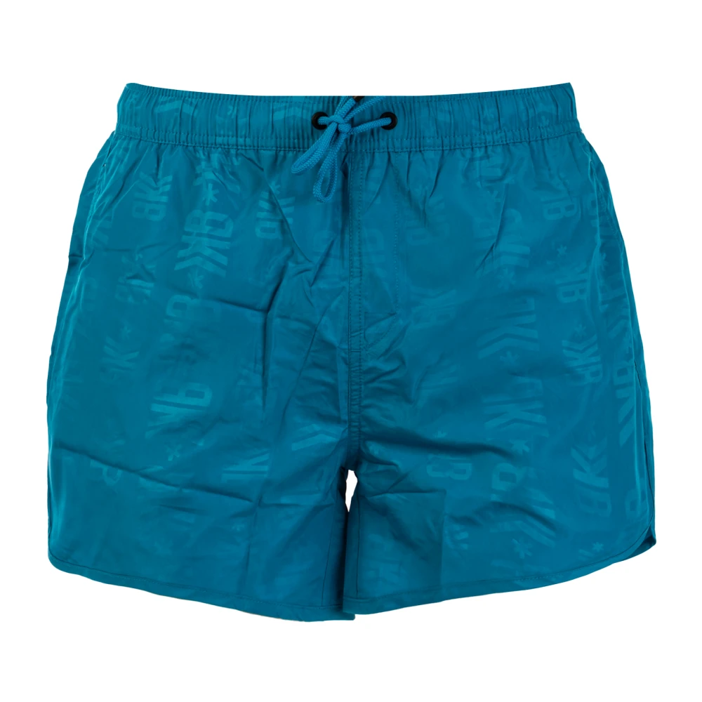 Bikkembergs Mannen Mediterrane Blauwe Boxershorts Blue Heren