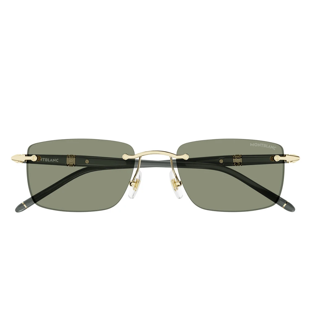 Montblanc Unisex Green Sunglasses, 54 Mm, Mb0344s 005 Sunglasses